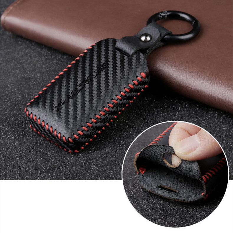 Car leather key case