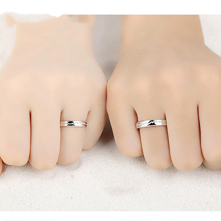 Sterling Silver Jewelry Pair Ring Women